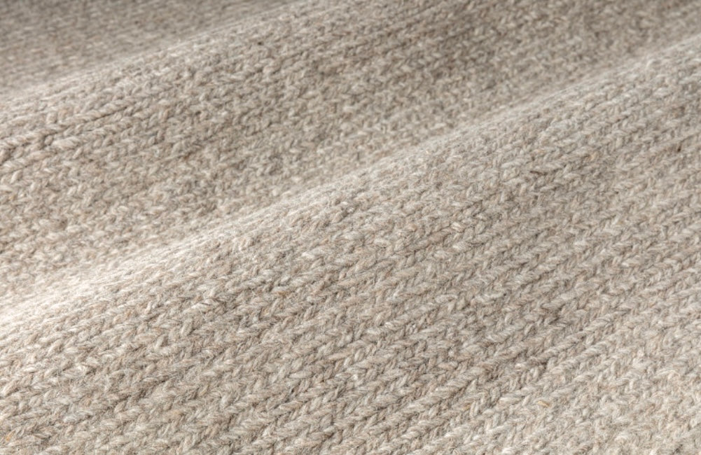 Vlakgeweven tapijt middle grey