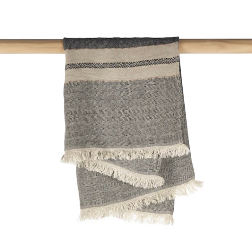 Gastendoekje/ placemat tack stripe