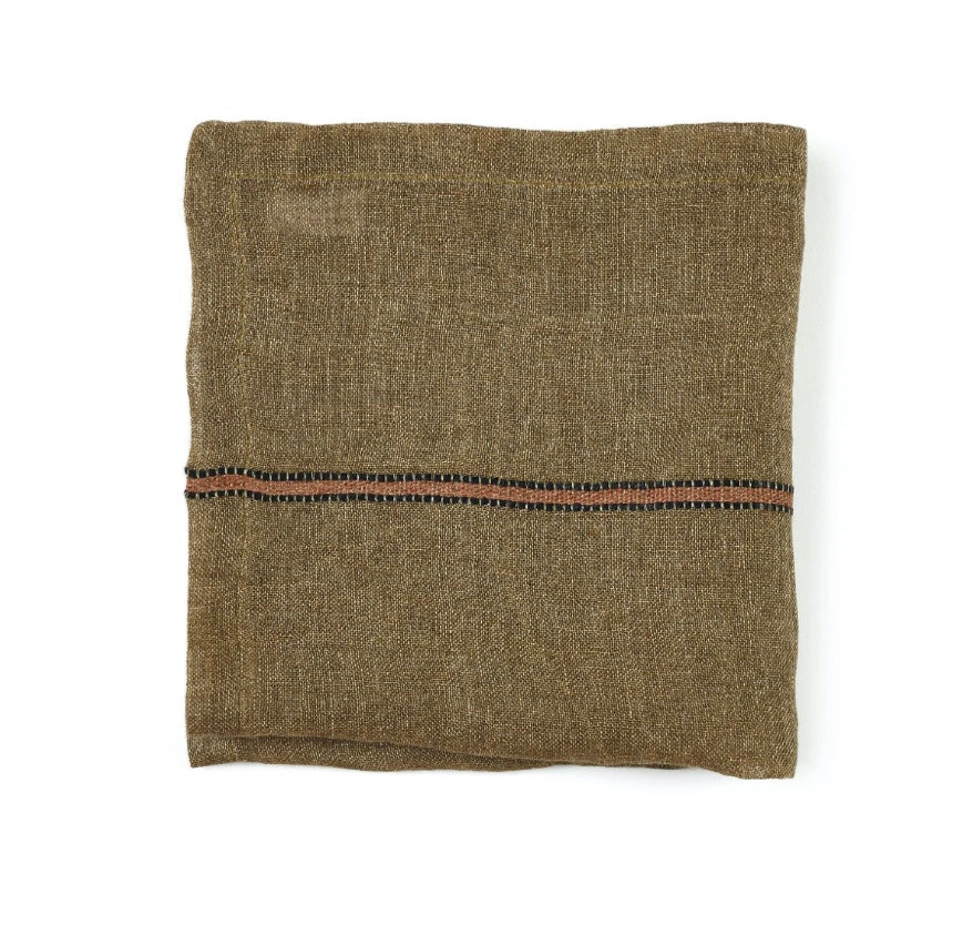 Bronze stripe servet
