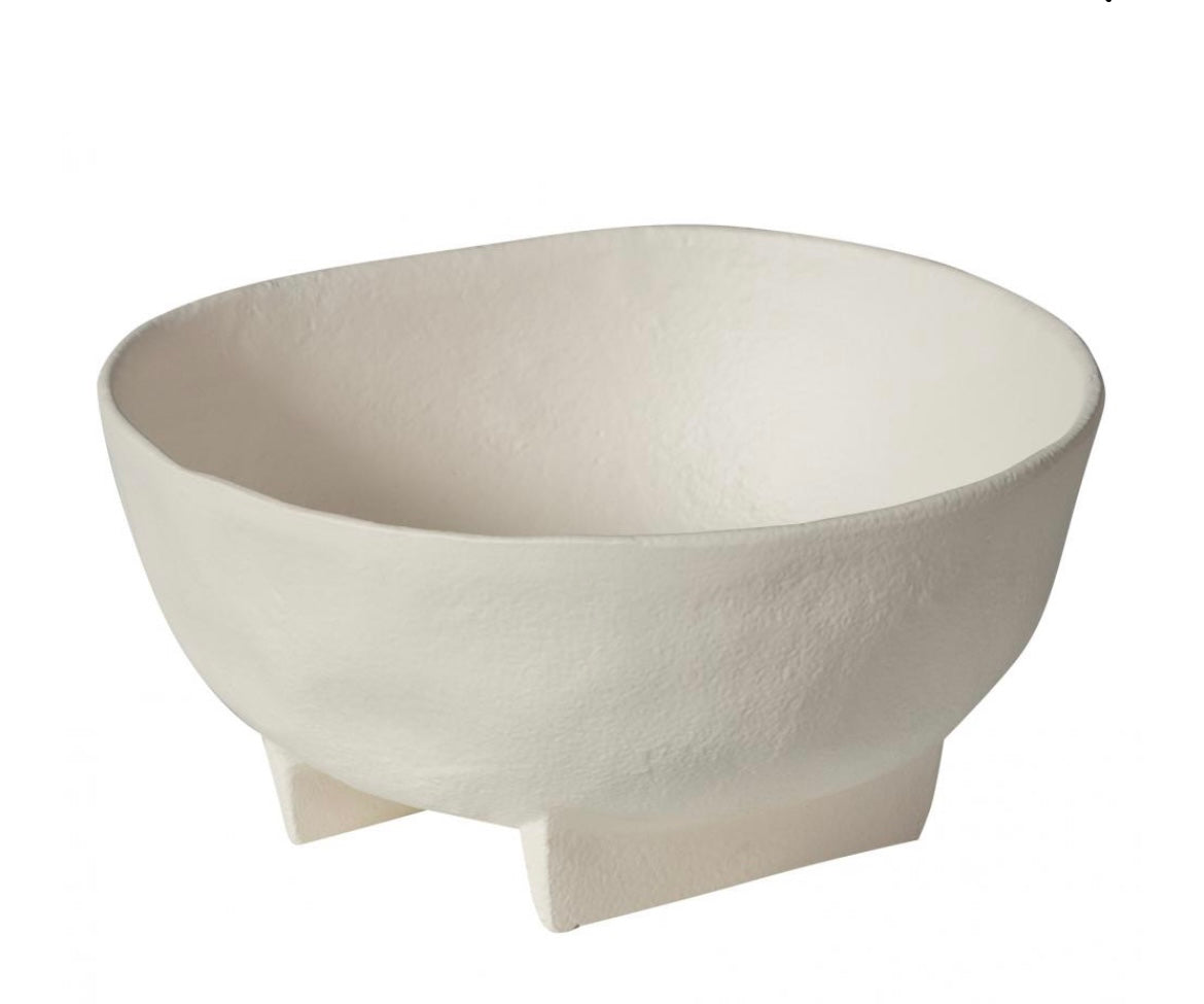 Organische schalen in twee kleuren