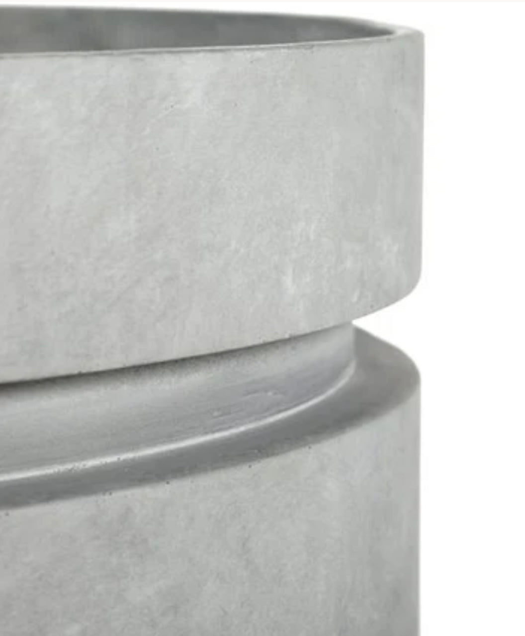 Betonnen plantenpot m en l