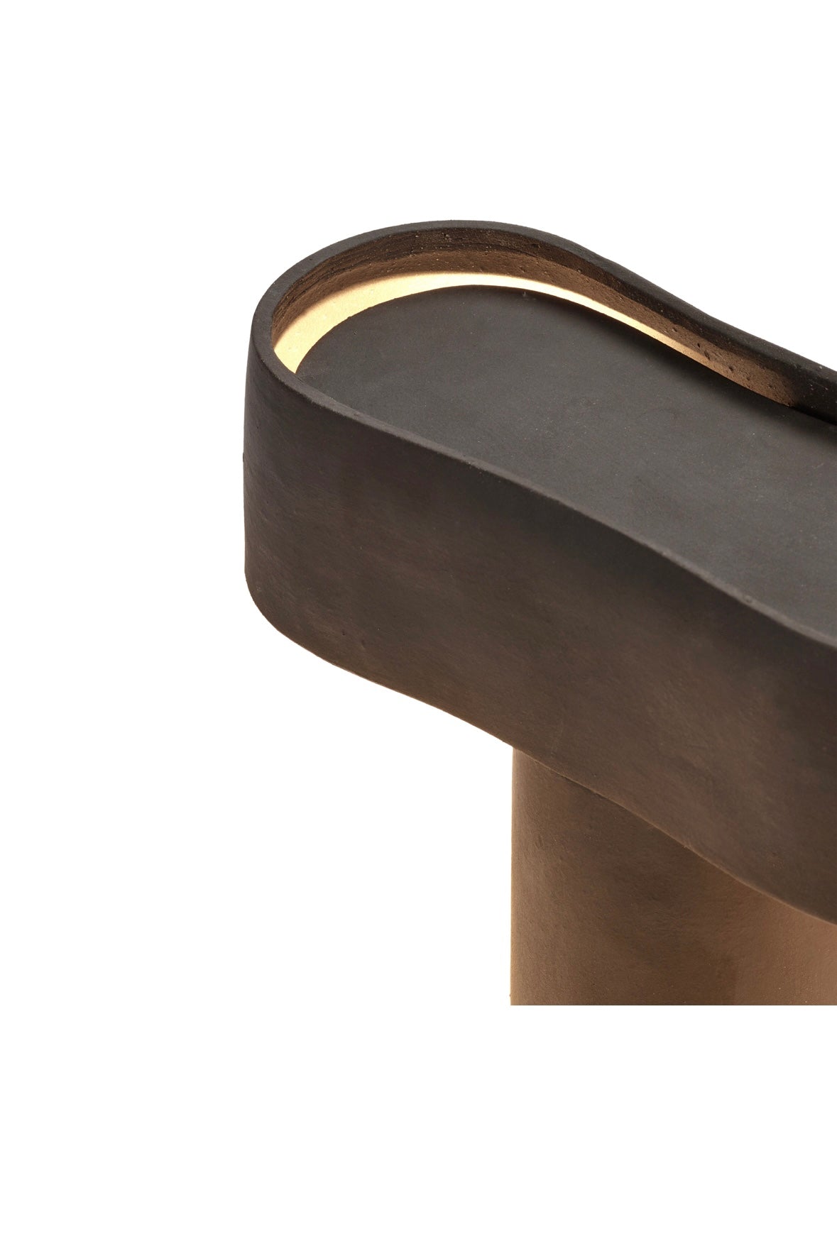 Tafellamp donker bruin