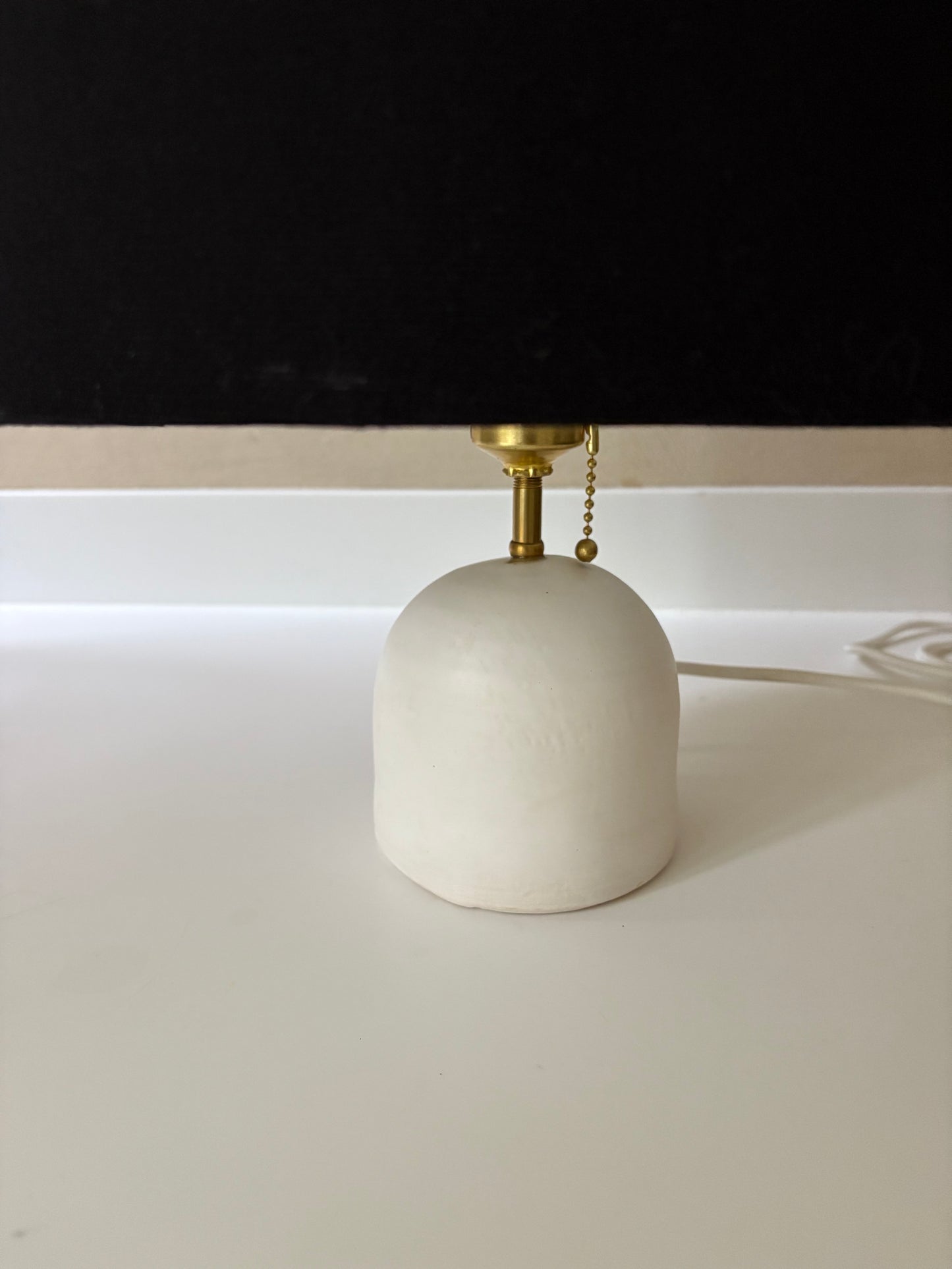 Tafellamp met trek koortje