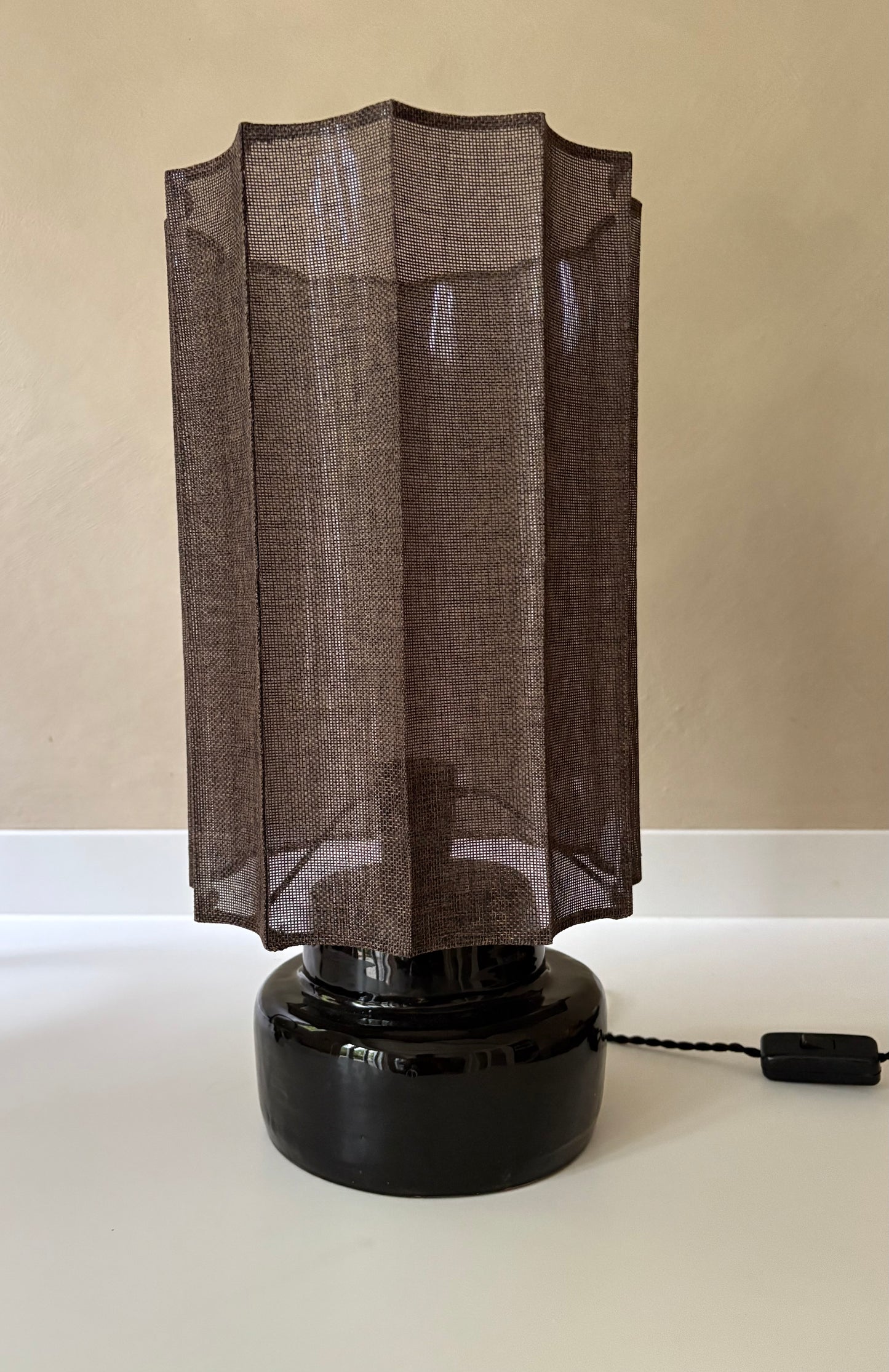 Lamp Joop zwart bruin