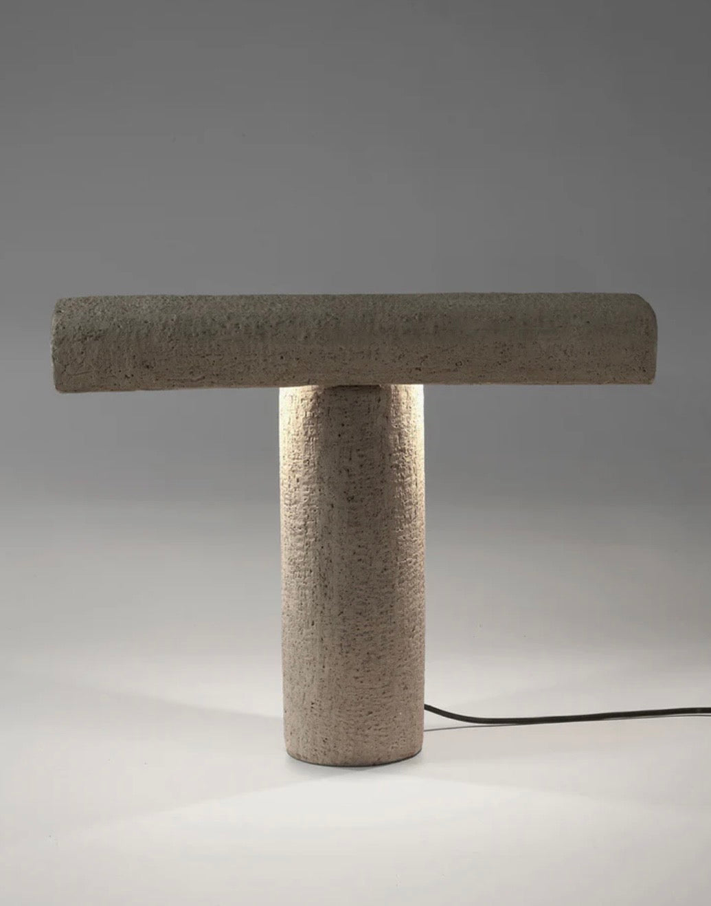 Tablelamp cement