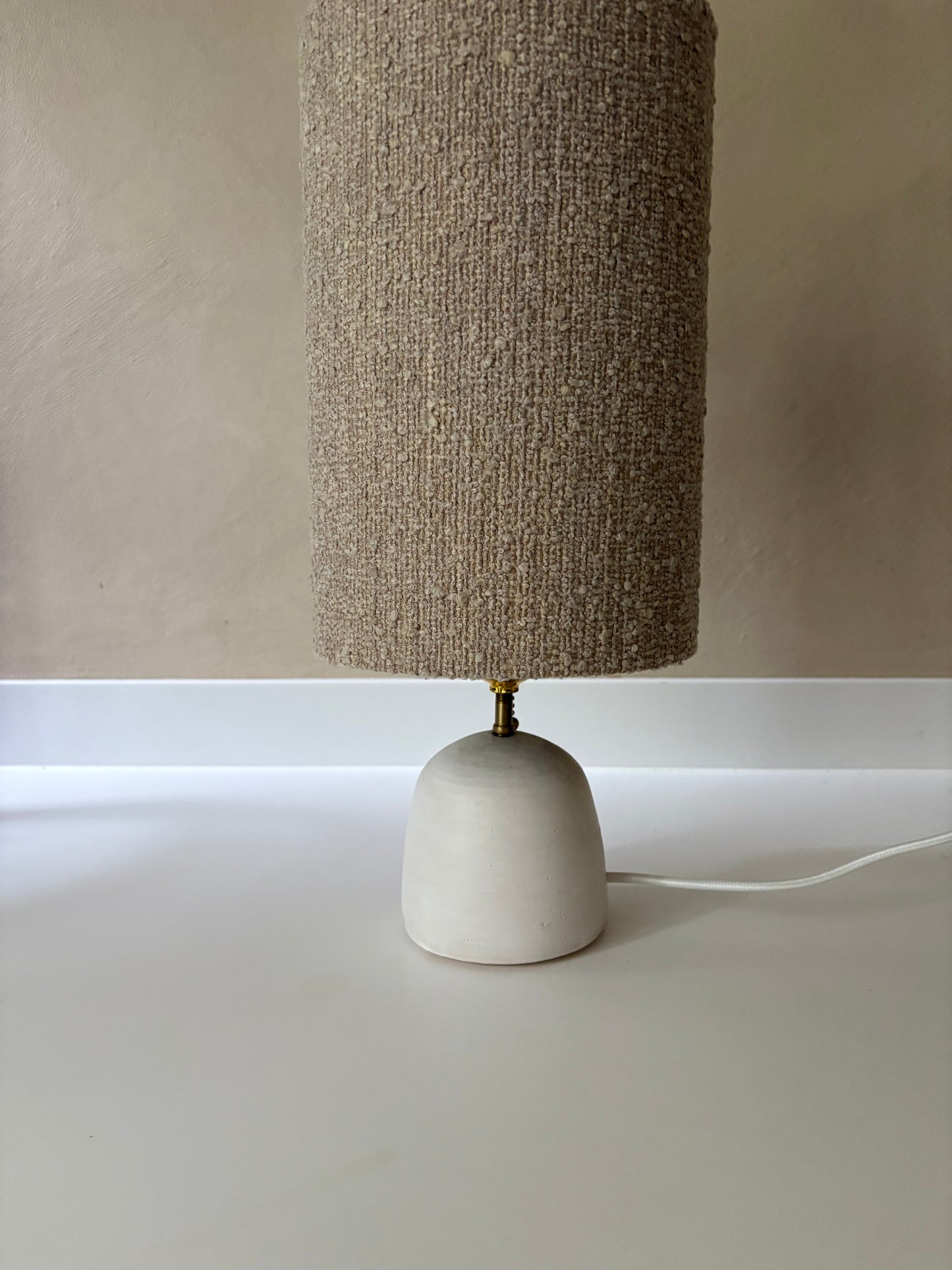 Tafellamp met trek koord