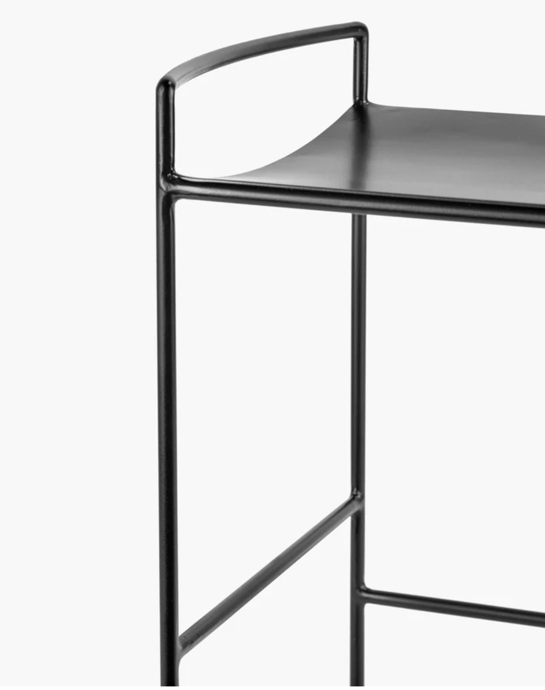 Barkruk zwart metaal