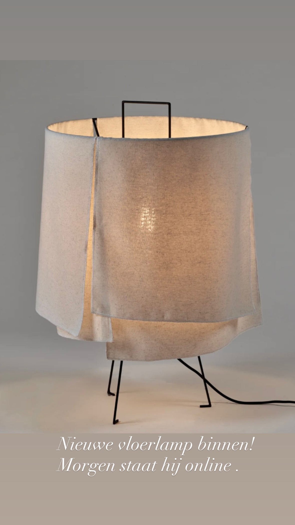 Vloerlamp of tafellamp Nomad
