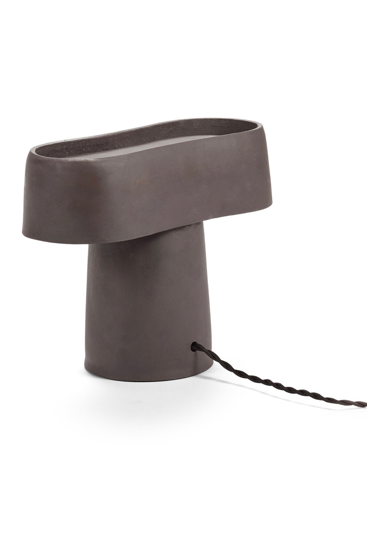 Tafellamp donker bruin