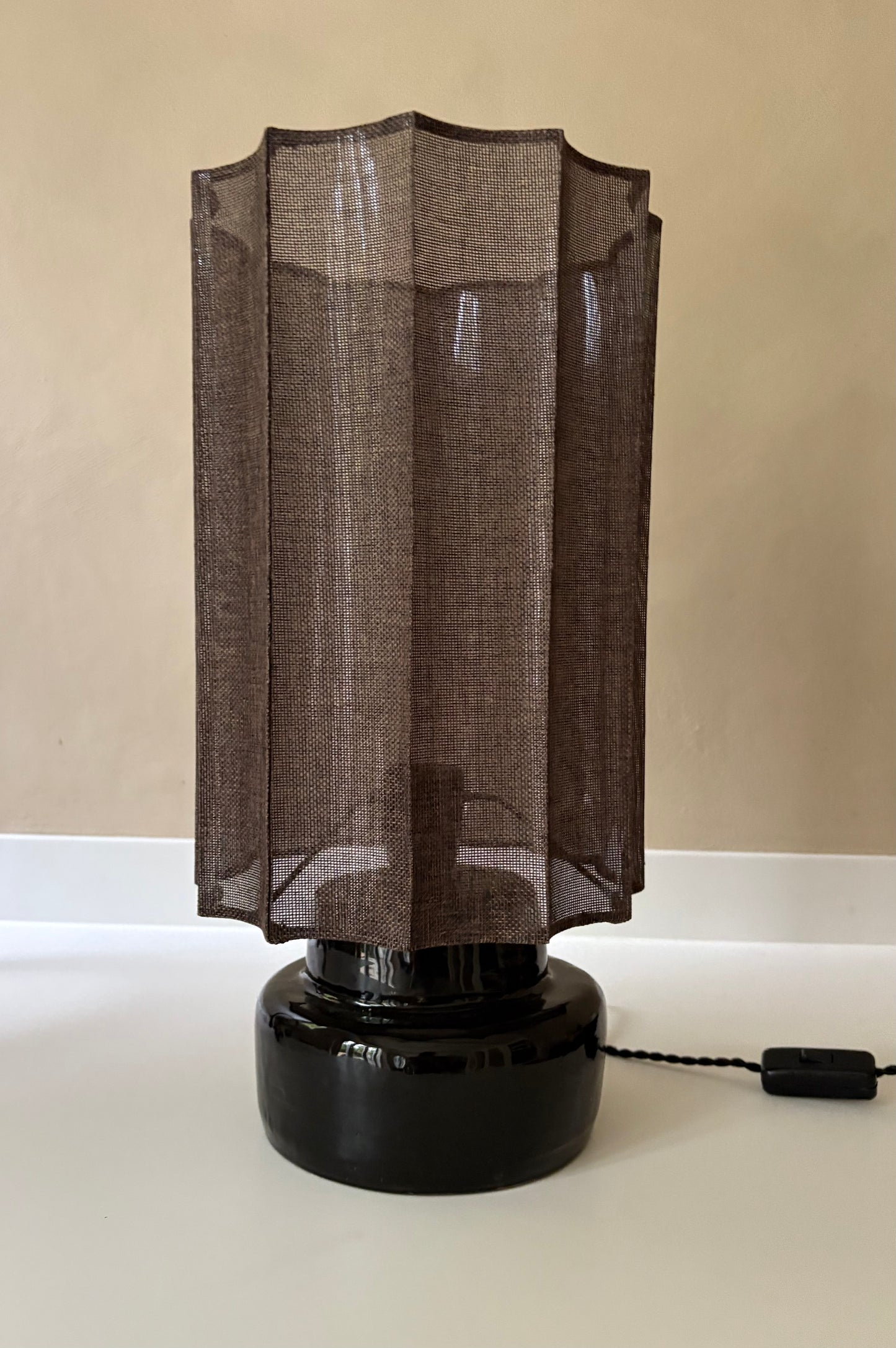 Lamp Joop zwart bruin