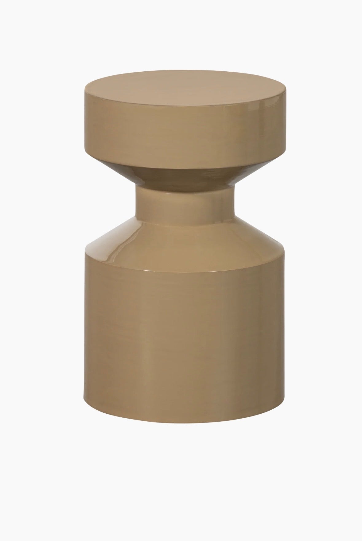 Bijzettafel beige