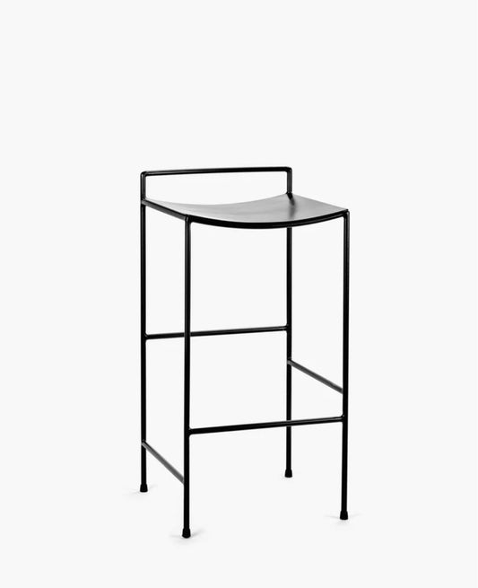 Barkruk zwart metaal