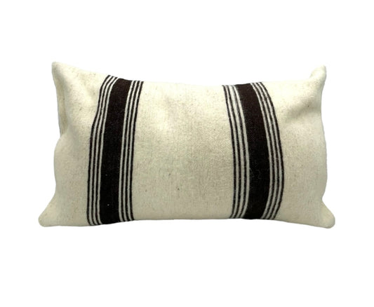 Cushion Brown stripes